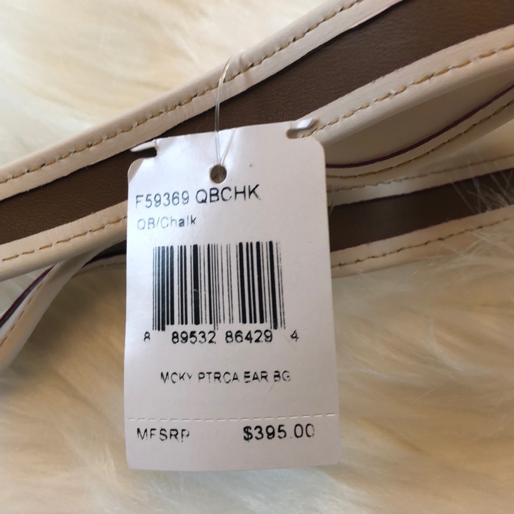 Coach Patricia Leather Saddle Bag with Mickey Ears - Picture 6 of 7